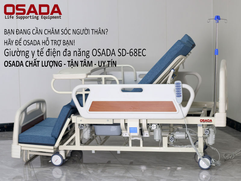 Giường y tế điện OSADA SD-68EC