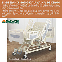 Giường Nakachi ICU NC-A16 cao cấp